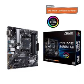 ASUS PRIME B450M-A II AMD B450 SocketAM4 mATX alaplap