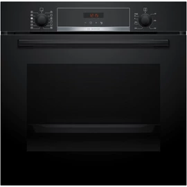 Bosch HQA574BB3 fekete, beépíthető, sütőtér: 71L, grill, légkeverés, sütő