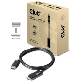 CLUB3D Displayport 1.4 - HDMI 2.0b 2m kábel