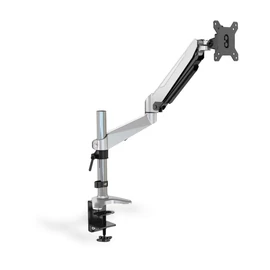 DIGITUS gázrugós C-bilincses univerzális (VESA 75/100) 1-es ezüst monitor tartó konzol