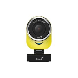 Genius Qcam 6000 1080p sárga webkamera