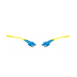 Gigalight Duplex optikai patch kábel 2xSC + 2xSC csatlakozóval, 9/125 LSZH, 1 m