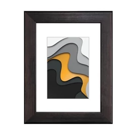 Hama 00175834 Vigo 10x15cm sötétbarna fa képkeret