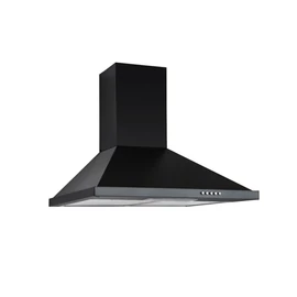 Hausberg HB-1260NG fekete, szabadonálló, kürtős, méret:59,9 cm, zajszint:56 dB, páraelszívó