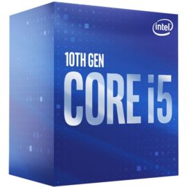 Intel Core i5 2,90GHz LGA1200 12MB (i5-10400F) box processzor