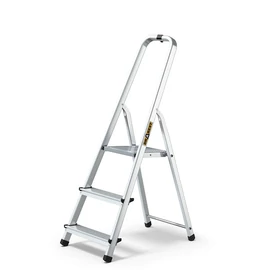 IRIS TOOLS HL-300-3S 3 (2+1) lépcsős alumínium létra, összecsukható, 125 kg teherbírás