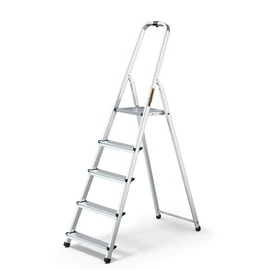 IRIS TOOLS HL-500-5S 5 (4+1) lépcsős alumínium létra, összecsukható, 125 kg teherbírás