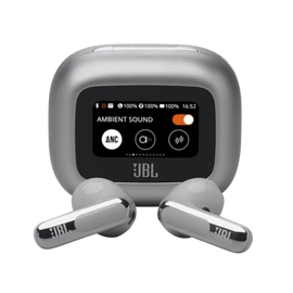 JBL Live Flex 3 True Wireless Bluetooth zajszűrős ezüst fülhallgató