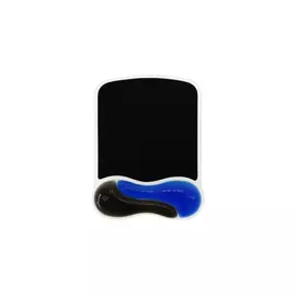 Kensington 62401 Duo Gel fekete-kék géltöltésű csuklótámaszos egérpad
