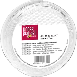 Knorr Prandell 0.7 mm 5 m átlátszó elasztikus gumidamil