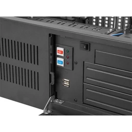 Lanberg SC01-4504-10B 19" 4U SZÉL:430mm MÉLY:450mm MAG:177mm táp nélküli rack szerver ház