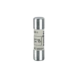 Legrand 013306 Lexic 6A gG 10 x38 kiolvadás jelző nélkül hengeres olvadóbiztosító