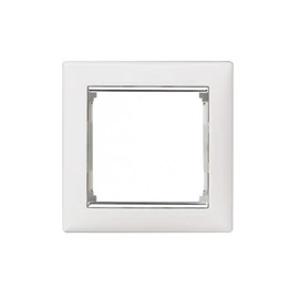 Legrand 770491 Valena 1-es keret fehér/ezüst