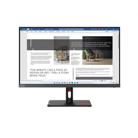 Lenovo 27" S27i-30 ThinkVision FHD IPS 100Hz VGA/HDMI fekete monitor