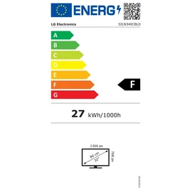 LG 32" 32LN340CBLD.AEU HD LED TV