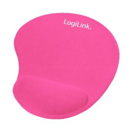 LogiLink ID0027P zselés csuklótámaszos pink egérpad