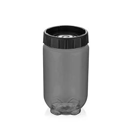 IRIS L-00725 Stack and Lock, egymáshoz rögzíthető tároló, 1.000ml, fekete