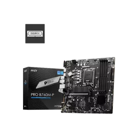 MSI PRO B760M-P Intel B760 LGA1700 mATX alaplap