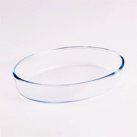 BORCAM ovális hőálló üvegedény 2.360ml, 306*216*60mm 