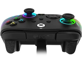 PDP 049-024 Afterglow Wave Xbox Series X|S/Xbox One/PC vezetékes fekete kontroller