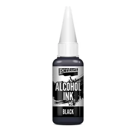 Pentart 20 ml fekete alkoholos tinta