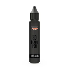 Pentart 30 ml fekete 3D dekortoll
