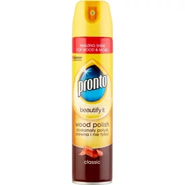 Pronto Wood Classic 250ml aeroszolos bútorápoló spray