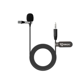 SBOX PM-402 Csiptethető mikrofon, 3.5 mm