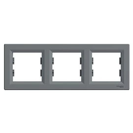 Schneider EPH5800362 ASFORA vízszintes acél hármas keret