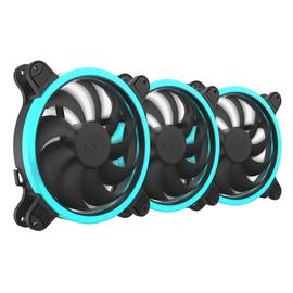 SilentiumPC 140mm Corona HP RGB 3-pack ház hűtőventilátor