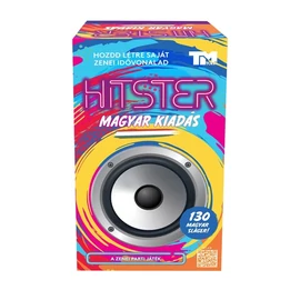 HITSTER magyar kiadás zenés partijáték