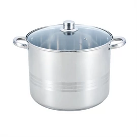 TOO KT-214 13 L-es fazék/lábas fedővel, 28cm-es konyhai rozsdamentes edény