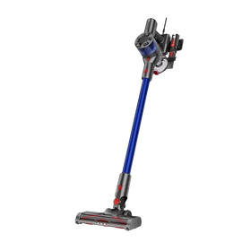 TOO-CVC-X3-BL kék akkumulátoros álló porszívó 140W, 11kPa, 0,5 liter, elektromos kefe Self standing funkcióval