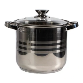 TOO LP-7171-5L prémium rozsdamentes edény  5,6 liter fazék/lábas+fedő 20 x 18cm