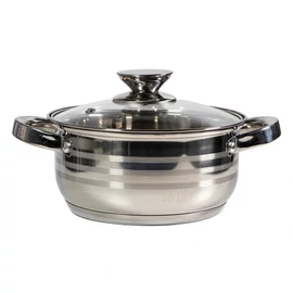 TOO LP-7172-2L prémium rozsdamentes edény  2,3 liter fazék/lábas+fedő 18 x 9cm