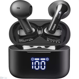 TOZO Tonal Fits True Wireless Bluetooth fekete fülhallgató