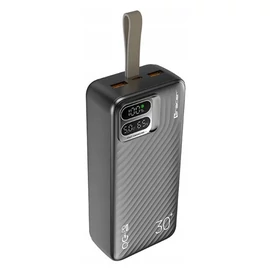 Tracer Blaze 30 000 mAh PD 65W Quick Charge 3.0 fekete hordozható power bank