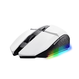 Trust GXT110W Felox vezeték nélküli fehér gamer egér