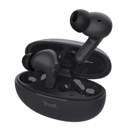 Trust Yavi ENC True Wireless Bluetooth fekete fülhallgató
