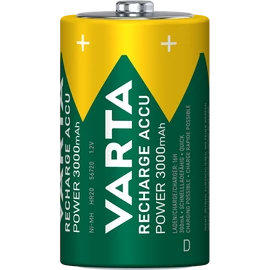 Varta 56720101412 Power góliát D 3000mAh akkumulátor 2db/csomag (műanyagmentes csomagolás)