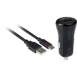 Venom VS4795 Nintendo Switch USB autós töltő + 2 méter Type-C töltőkábel