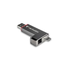 Verbatim 32041 256GB USB 3.2 Gen 1 A/USB-C Dual QuickStick Flash Drive