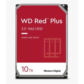 Western Digital 3,5" 10000GB belső SATAIII 7200RPM 256MB RED PLUS WD101EFBX winchester 3 év