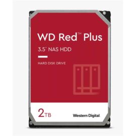 Western Digital 3,5" 2000GB belső SATAIII 5400RPM 128MB RED PLUS WD20EFZX winchester 3 év