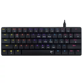 White Shark GK-006131-B/BR-US Nagamaki US fekete (brown switch) gamer billentyűzet