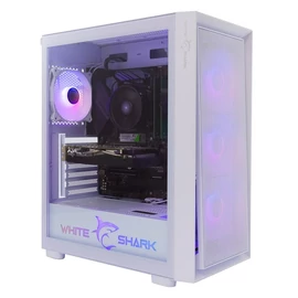White Shark GCC-2401W Warhead fehér (táp nélküli switch) ablakos E-ATX ház