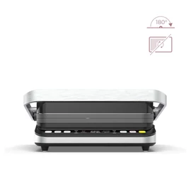 AENO AEG0005 EG5 kontakt grill, 2000 W, 3 az 1-ben sütő, kétoldalas lemezek, 6 program, LED kijelző