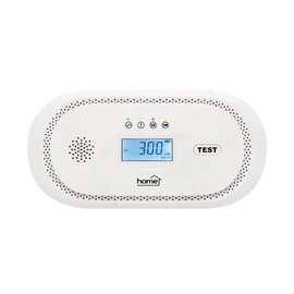 HOME CO10LCD szén-monoxid vészjelző, LCD kijelző , elemes, 2 év elem élettartam, 10 év érzékelő élettartam