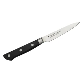 Satake 802-796 Satoru japán hámozó kés, 10 cm penge hossz, rozsdamentes acél, kemény műanyag markolat