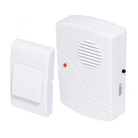 HOME DB 0600DC vezeték nélküli csengő, max. 60 m hatótáv, 32 dallam, LED fényjelzés, elemes tápellátás